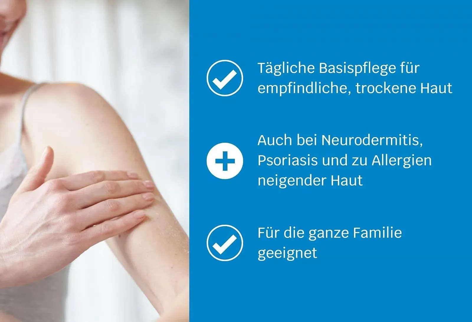 Лосьйон для тіла SIRIDERMA Зволожувальний Basic Body Care для сухої шкіри, також при нейродерміті та псоріазі (легкий аромат), 200 мл, фото №4