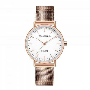 Жіночий годинник Basfur Dress Fe-Montre-060-02, рожеве золото - Фото 1