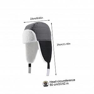 Шапка-ушанка WRITWAA с ушными клапанами, ветрозащитная synthetic.ua - Фото 1