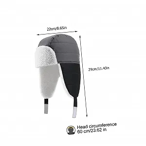 Шапка-вушанка WRITWAA з вушними клапанами, вітрозахисна synthetic.ua - Фото 1