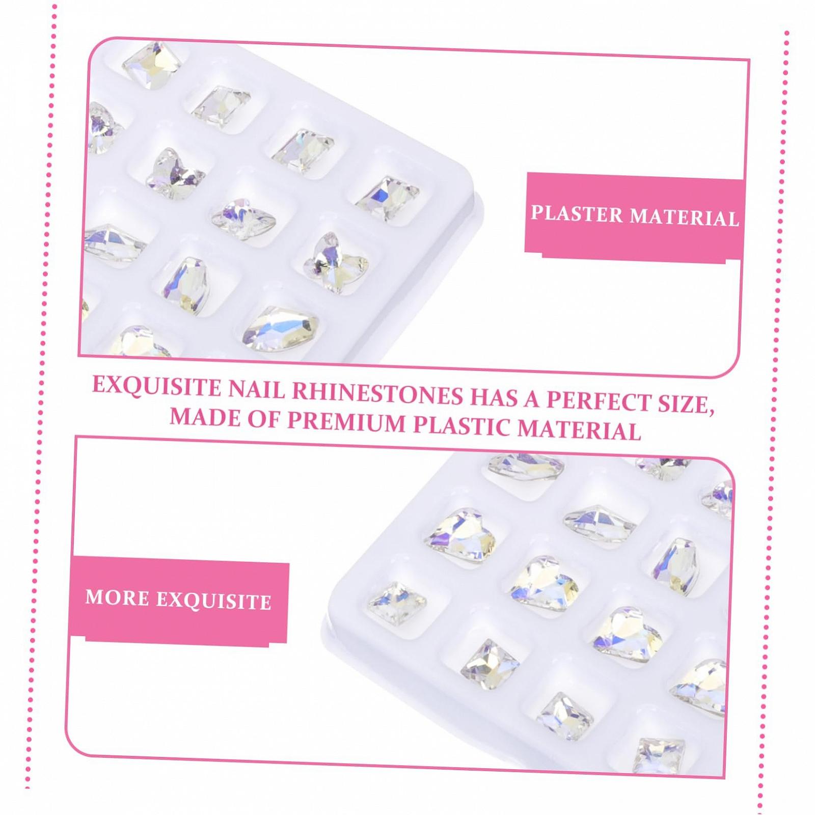Стразы для ногтей Искусственные украшения для маникюра 40 шт., фото №2