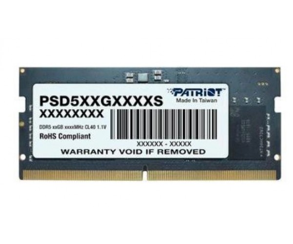 Модуль пам яті SO-DIMM 32GB/4800 DDR5 Patriot Signature Line PSD532G48002S, фото №1