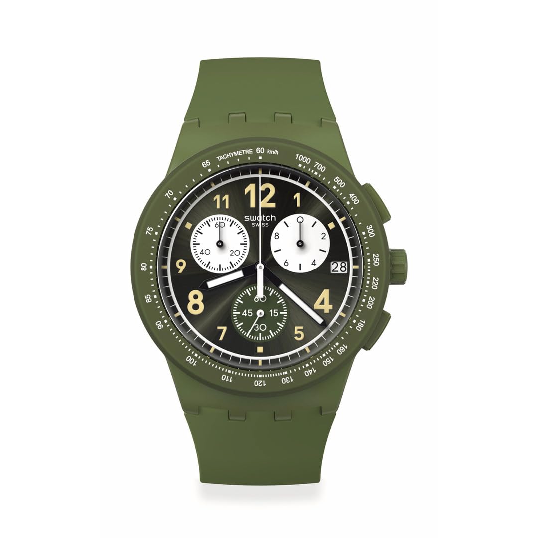 Годинник Swatch Classic Nothing Basic About Green SUSG406, фото №1