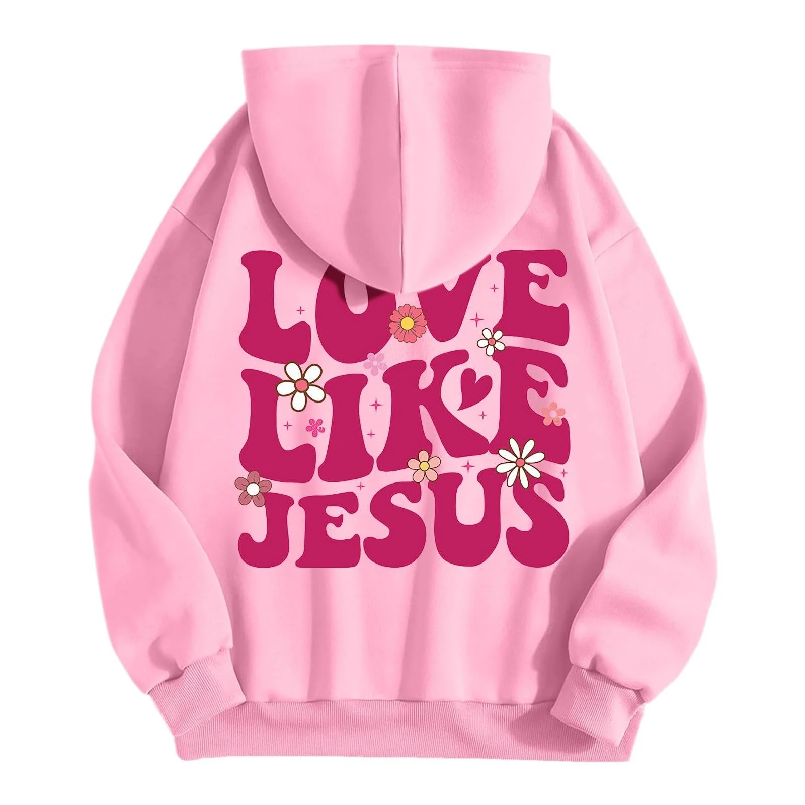 Женский Худи Пуловер с мультяшным принтом Мужская толстовка с длинными рукавами Модный Унисекс свитшот Свободная куртка с длинными рукавами Harajuku Grunge Streetwear, фото №5