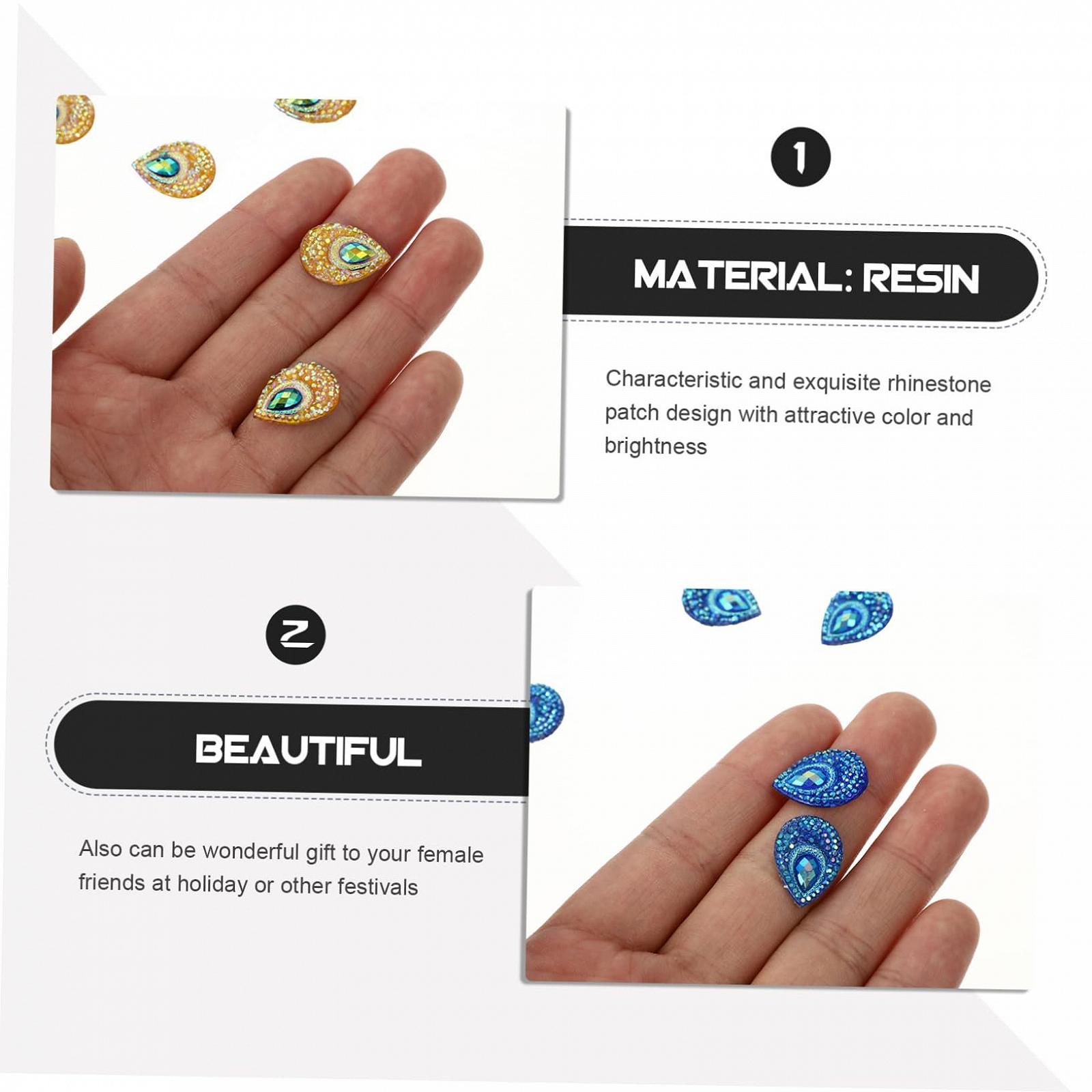 Стразы каплевидные 100 шт., фото №9