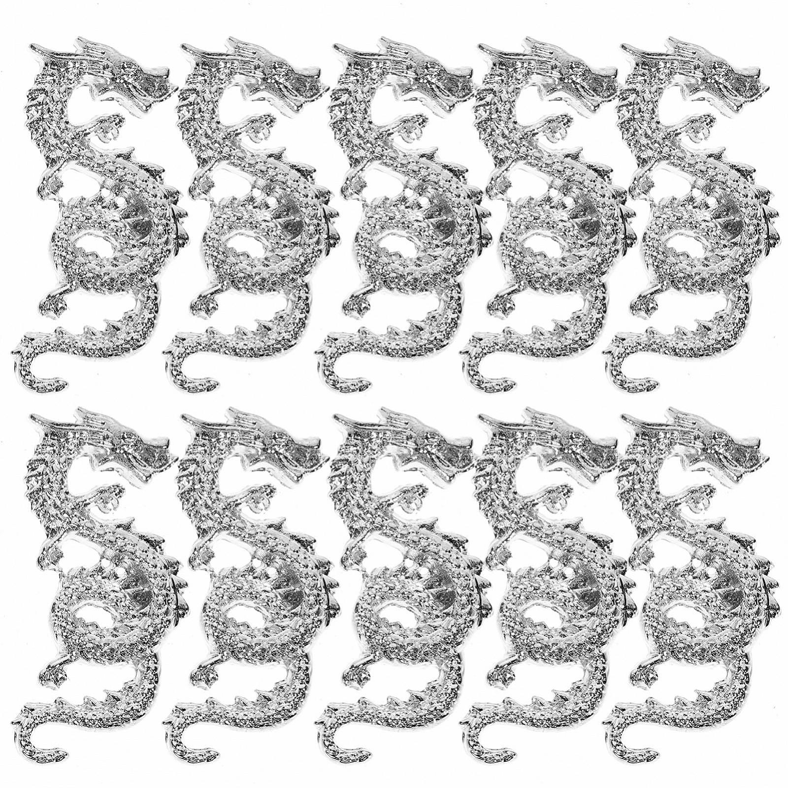 Прикраса для нігтів WOONEKY Різдвяна магія для нігтів Срібний, набір, фото №3