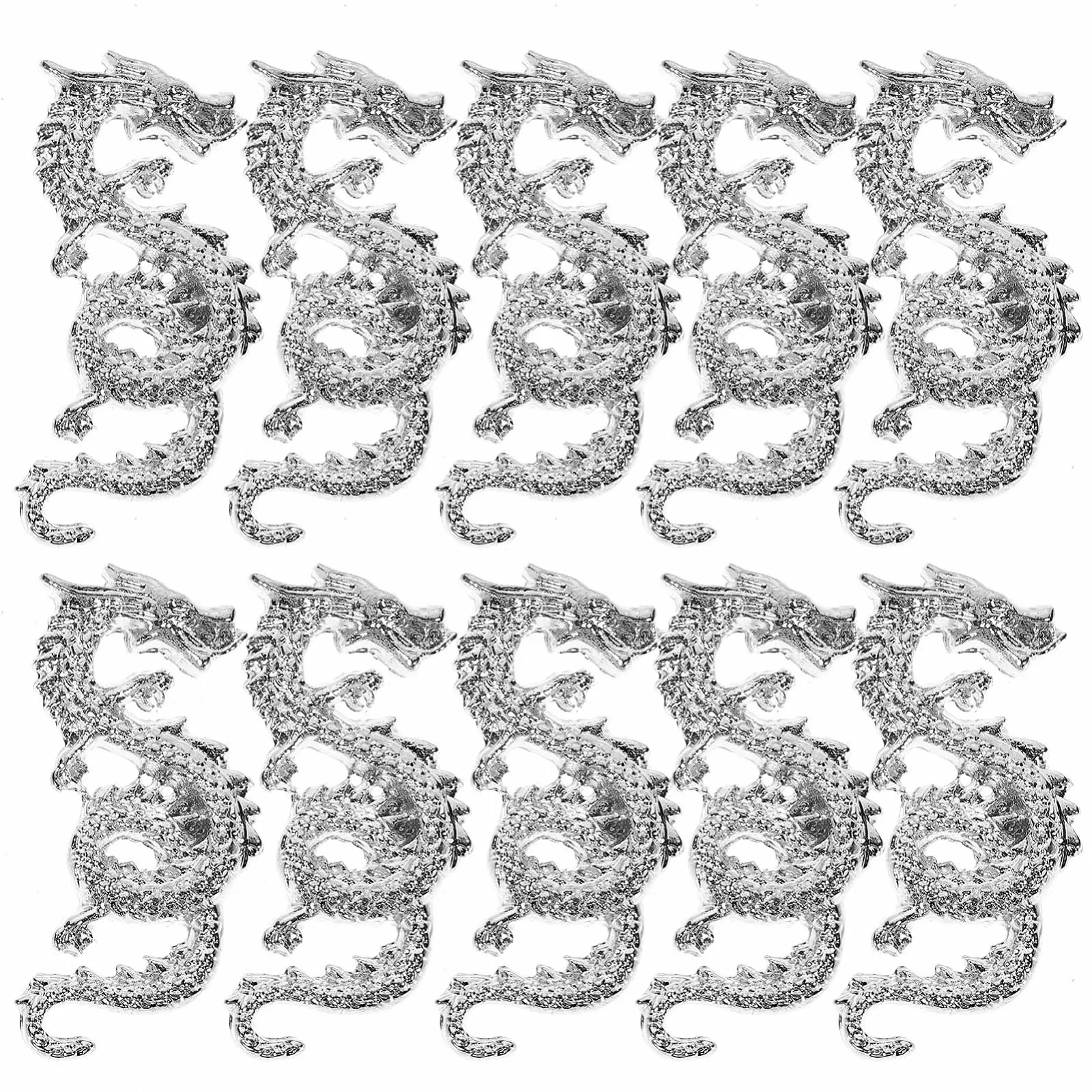 Украшение для ногтей WOONEKY Рождественская магия для ногтей Серебряный, набор 40 шт., фото №3 Украшение для ногтей WOONEKY Рождественская магия для ногтей Серебряный, набор 40 шт., фото №3