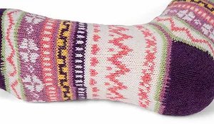 Жіночі шкарпетки Norwegian styleBREAKER з зимовим норвезьким візерунком, розмір 37-41 synthetic.ua - Фото 1