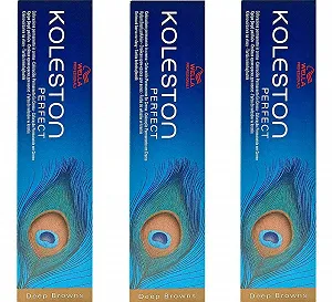 Фарба для волосся Wella Koleston Perfect 7/73 Середній блонд Коричневий Золотий, 60 мл (3 шт) - Фото 1