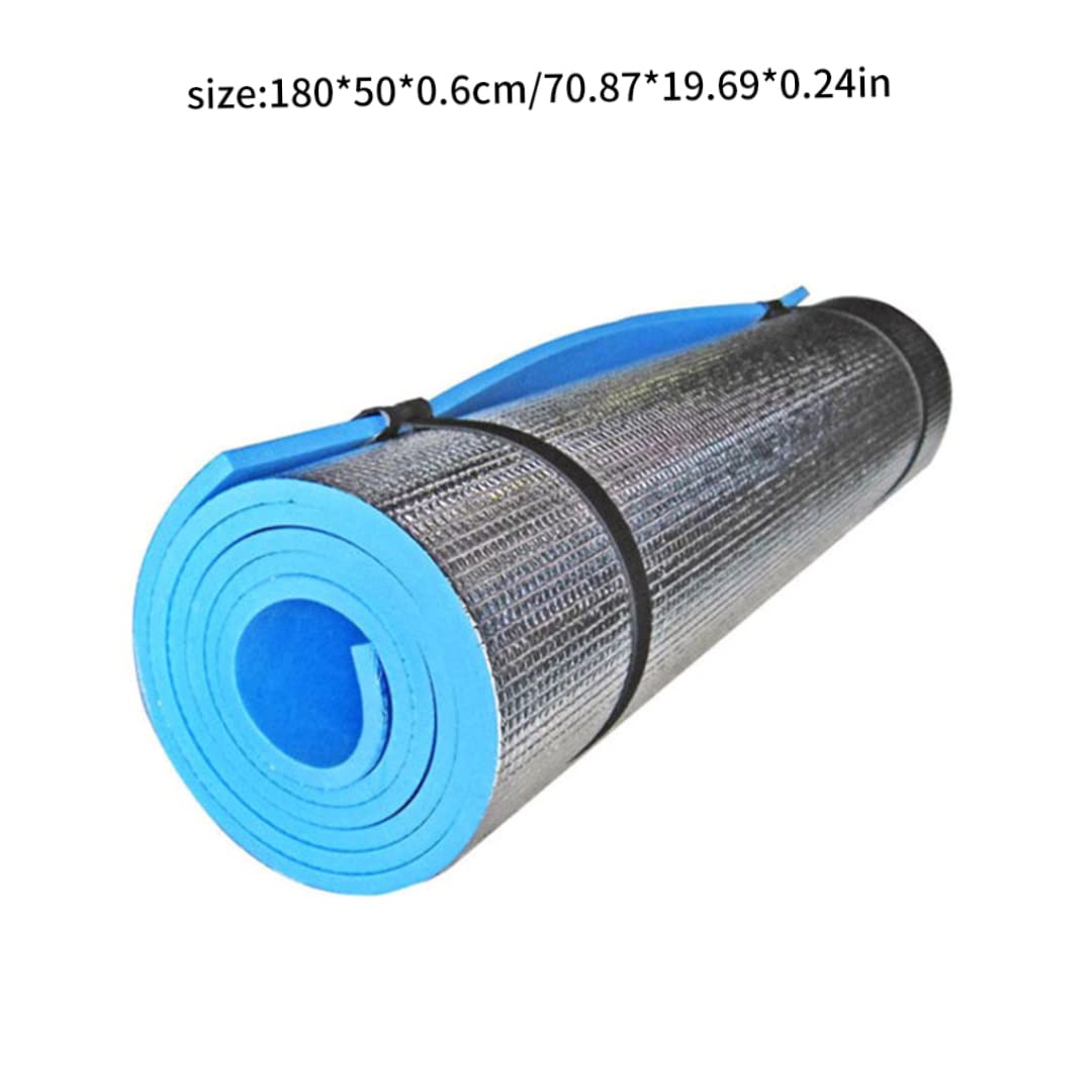 Килимок Camping Rolling Mat Foil Aluminium Film EVA Double Sided Insulated, фото №5