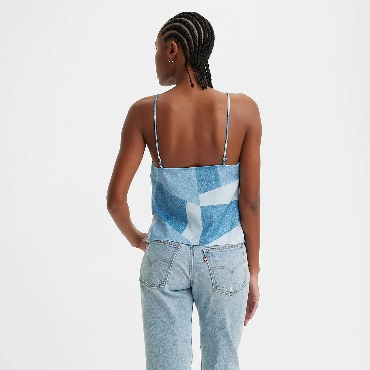 Жіночий топ LEVIS ARA CINCH CAMI Digital Denim Indigo - XXS, фото №4