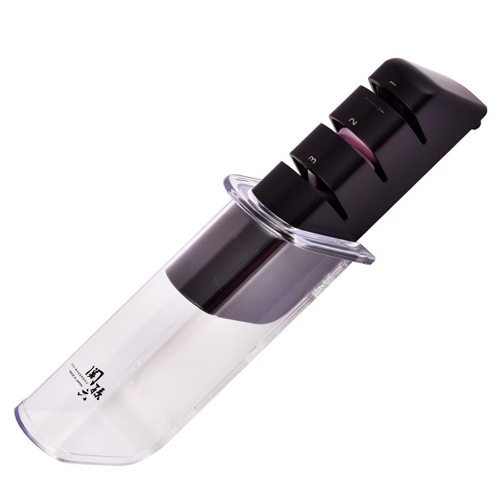 Точило для ножів KAI Seki Magoroku ручне алмазне та керамічне 13.8 x 5.1 x 5.7 cm, фото №5 Точило для ножів KAI Seki Magoroku ручне алмазне та керамічне 13.8 x 5.1 x 5.7 cm, фото №5