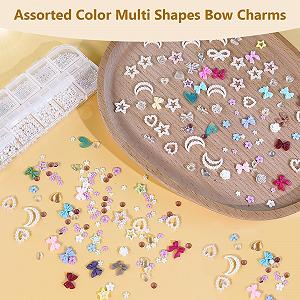 3D Підвіски для нігтів 1 Коробка 12 Розмірів Перлинні & 100 Штук synthetic.ua - Фото 1