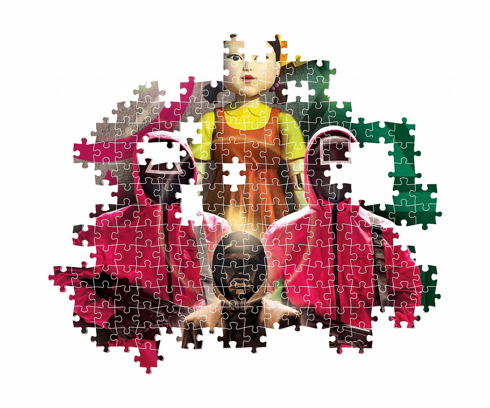 Пазл Clementoni Netflix Squid Game 39859 1000 деталей Compact, фото №5