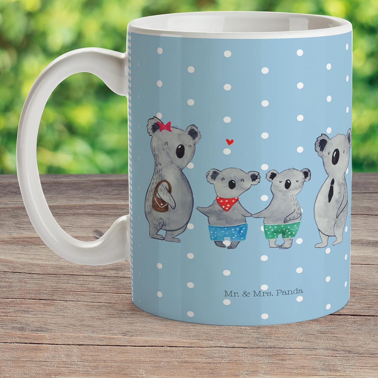 Дитяча Кружка Mr. & Mrs. Panda Koala Family Two Пластикова, фото №2