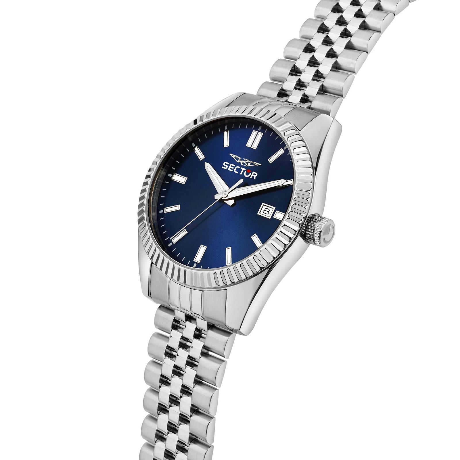 Годинник Sector No Limits для чоловіків Time Date Analog 240 Collection R3253240013 сірий браслет, фото №5