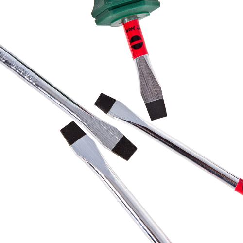 HANS Набор отверток шлиц и крест 9 предм в пластике (06400-9M) (06400-9М), фото №4