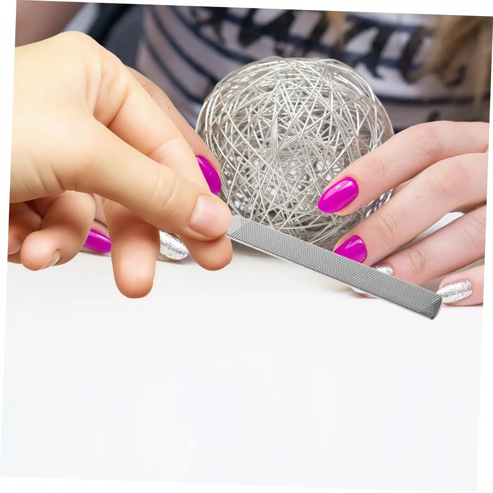 Набор для маникюра VALICLUD Трехкомпонентный серебристый из нержавеющей стали, фото №6 Набор для маникюра VALICLUD Трехкомпонентный серебристый из нержавеющей стали, фото №6