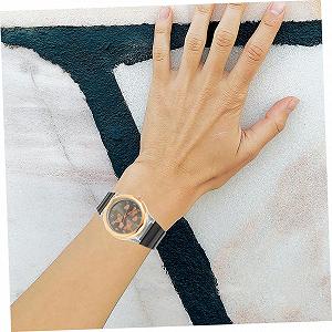 Женские часы Healvian с силиконовым ремешком и дизайном бабочки synthetic.ua - Фото 1