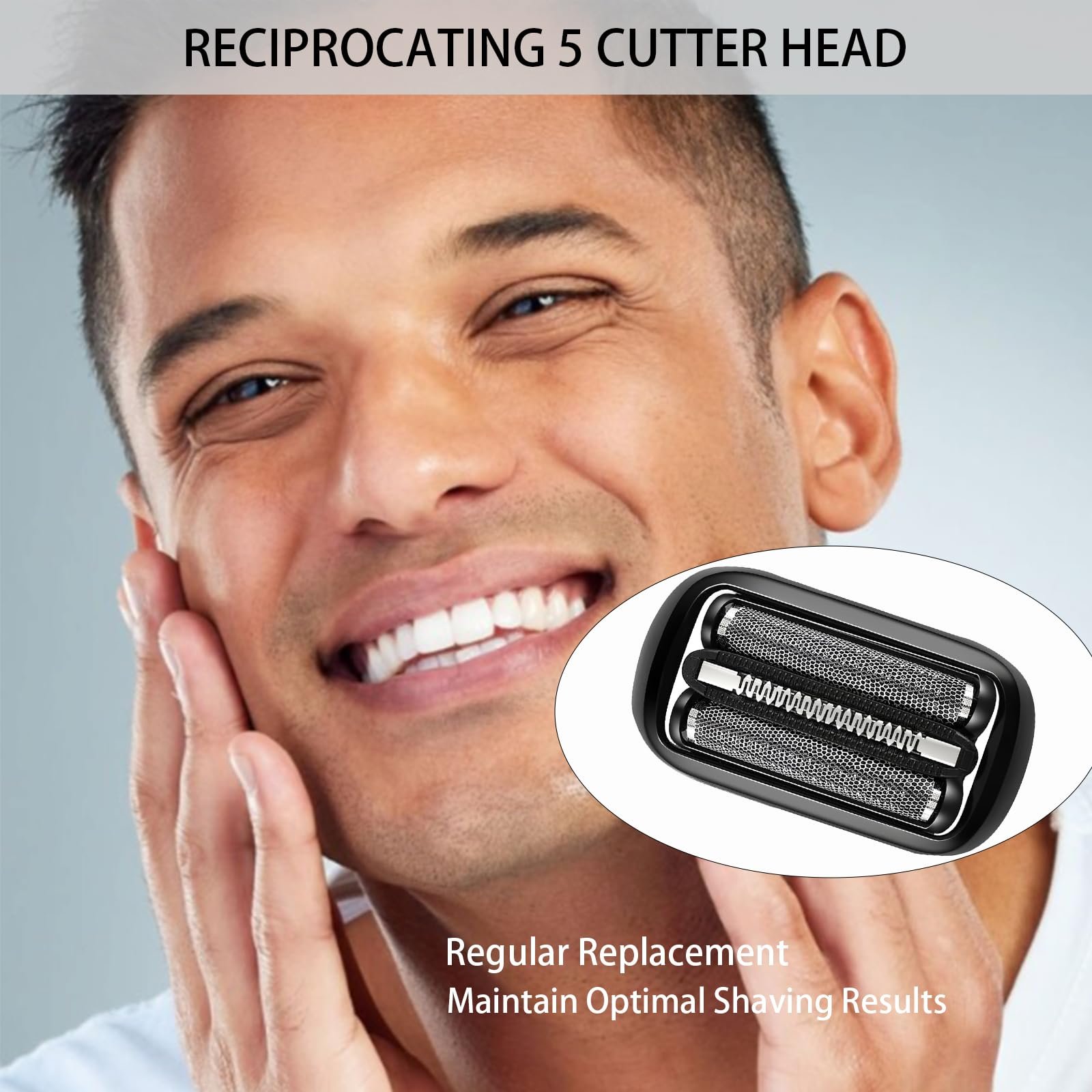 Головка для электрической бритвы Braun Series 5/6 53B Foil Head, фото №4