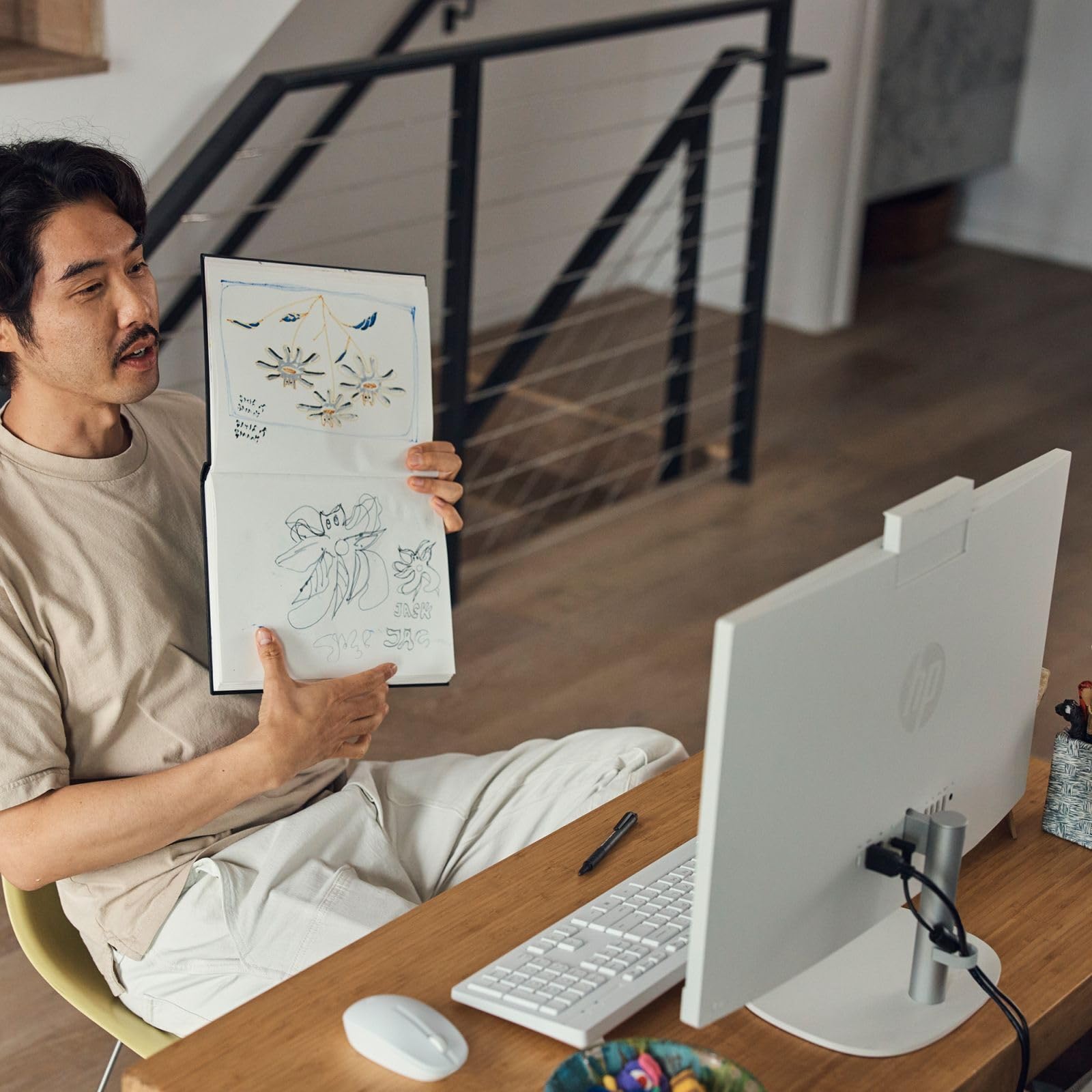 All-in-One HP A4EC4EA#ABD 24-cr0457ng, фото №3