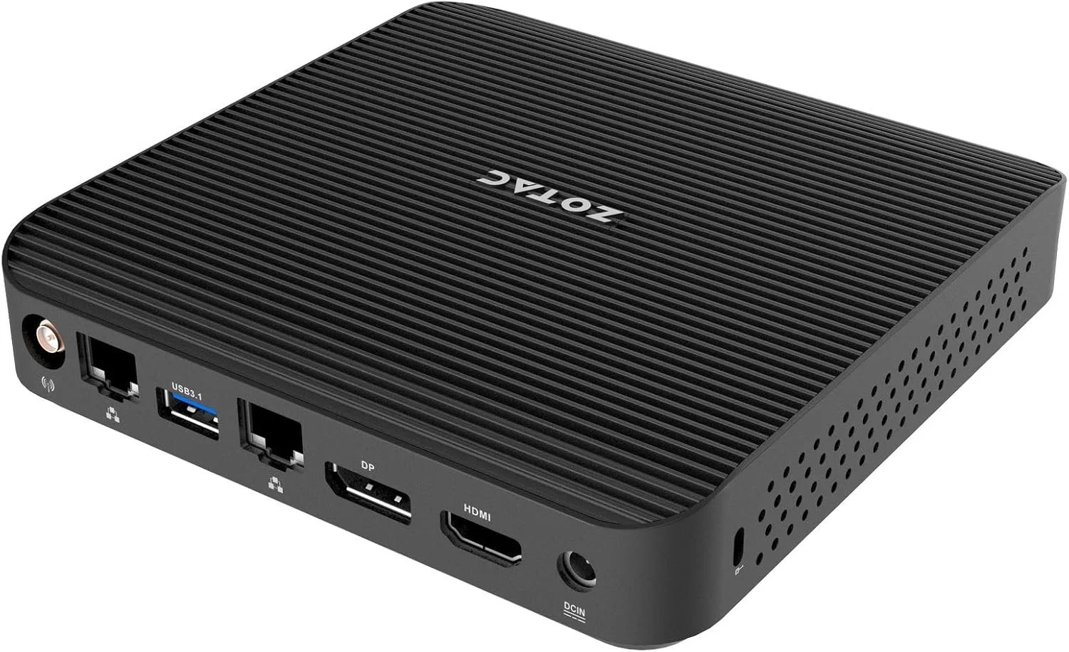 Міні ПК Barebone ZOTAC ZBOX CI343 / Intel N100 / 1 x HDMI / 2 x LAN / Wi-Fi 6 / Bluetooth 5.2 / Чорний (ZBOX-CI343-BE), фото №3 Міні ПК Barebone ZOTAC ZBOX CI343 / Intel N100 / 1 x HDMI / 2 x LAN / Wi-Fi 6 / Bluetooth 5.2 / Чорний (ZBOX-CI343-BE), фото №3