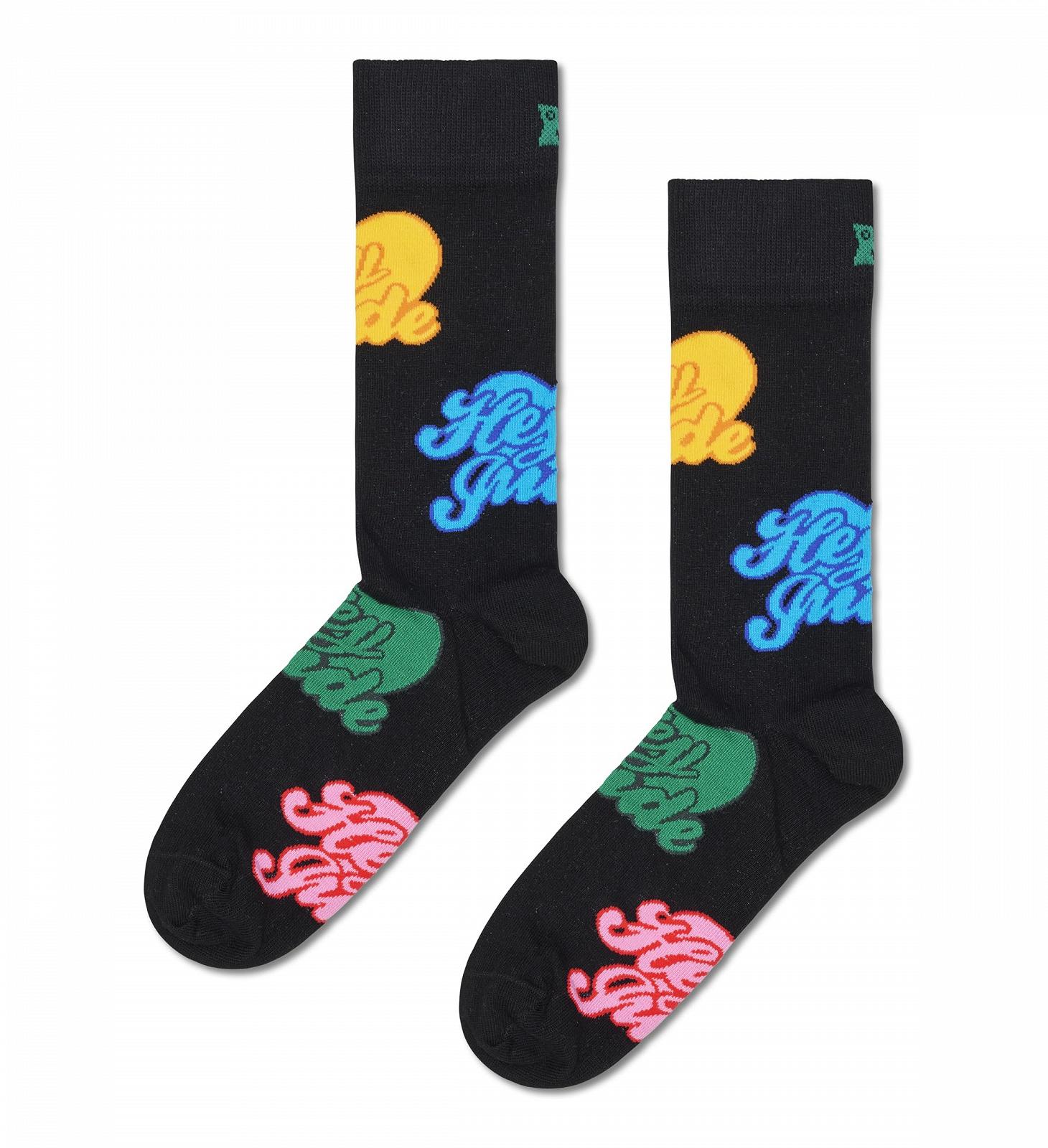 Набор носков Happy Socks Exclusive Beatles в подарочной коробке, музыкальная тематика, для мужчин и женщин, фото №4