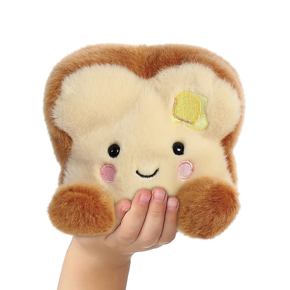 Мягкая игрушка Aurora Palm Pals Buttery Toast 13 см Коричневая, фото №7 Мягкая игрушка Aurora Palm Pals Buttery Toast 13 см Коричневая, фото №7