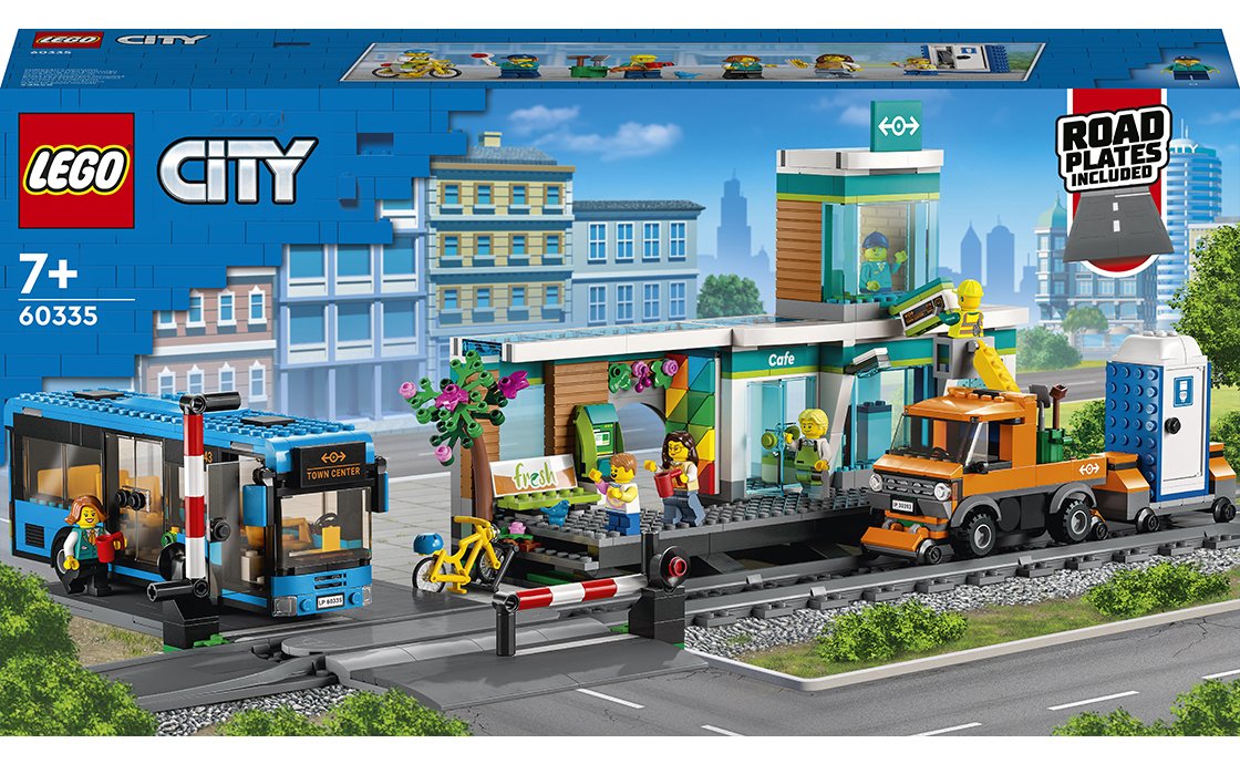 Конструктор Лего LEGO City Залізнична станція (60335), фото №1