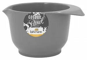 Миска для змішування та подачі Birkmann Colour Bowls 708686 0.5 л Меламінова Стійка до подряпин Сіра - Фото 1
