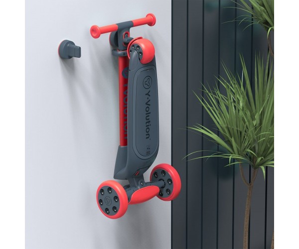 YVolution Самокат YGlider NUA Червоний, фото №2 YVolution Самокат YGlider NUA Червоний, фото №2