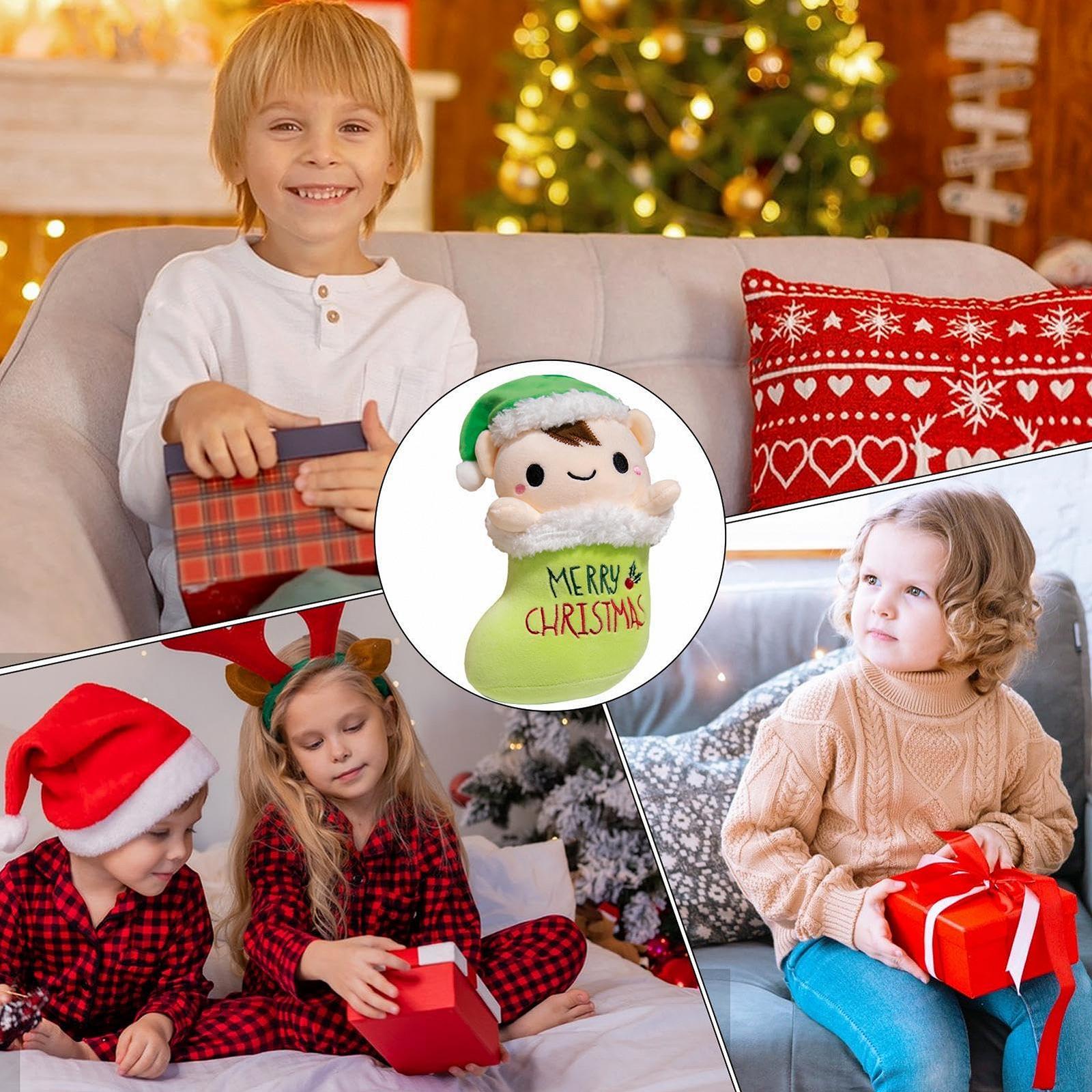 Іграшки плюшеві різдвяні 9.84 дюймів, фото №4 Іграшки плюшеві різдвяні 9.84 дюймів, фото №4