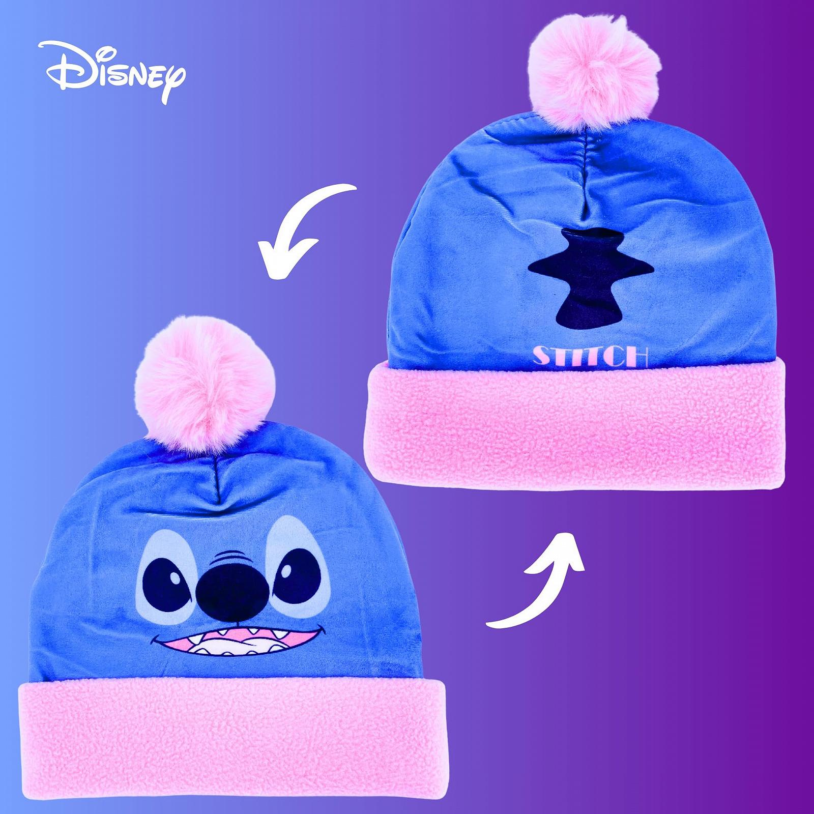 Шапка Disney Stitch для девочек, зимняя для девочек, фото №5