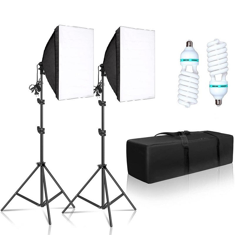 Набор постоянного света Visico Mikrosat FL-EB6060-2 Double Kit, фото №1