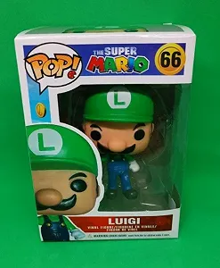 Фігурка Луїджі Luigi Супер Маріо Super Mario Pop Поп дитяча іграшка 10 см №66 synthetic.ua - Фото 1