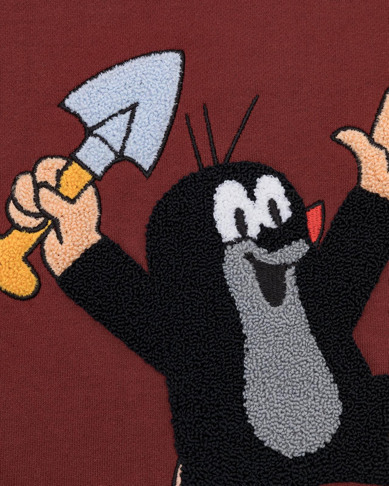 Свитшот koaa Кротик «Лопата» – Бордовый, фото №3