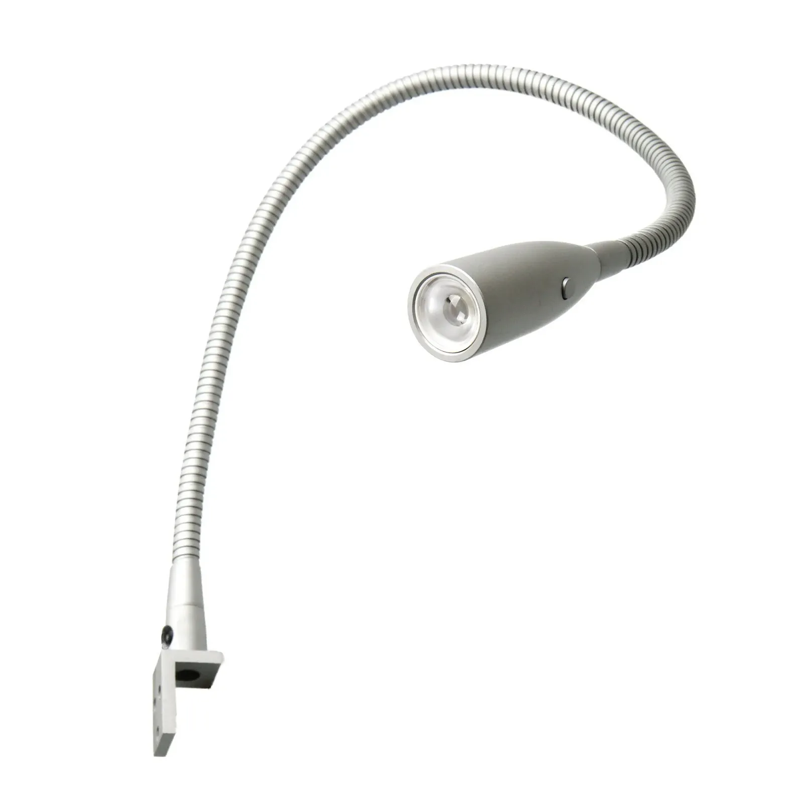 Настільна лампа LED Гнучка Хром, фото №1