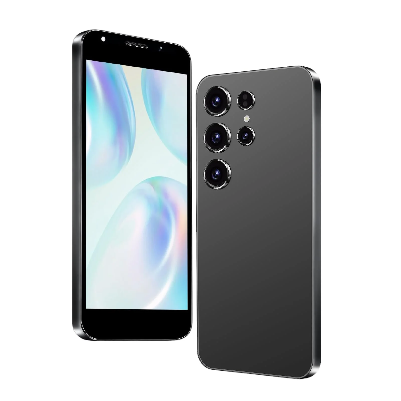 Мобильный телефон 5.0 дюймов 2GB RAM + 16GB ROM/TF 128GB Dual Camera 4G LTE FDD TDD Dual SIM для начинающих Черный, фото №1
