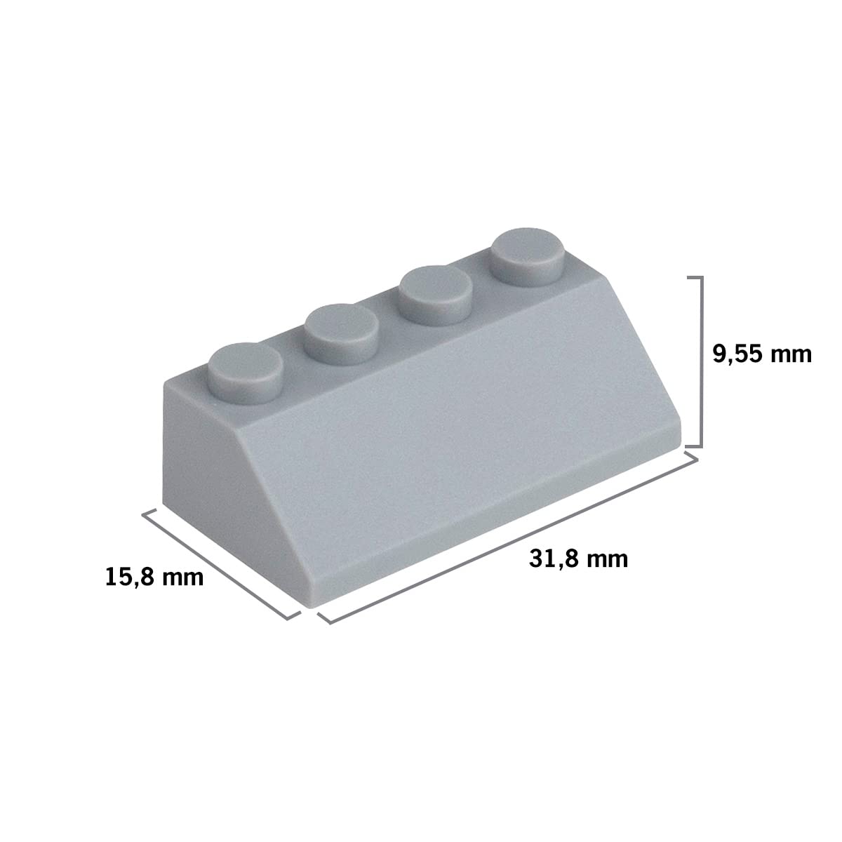 Блок Q-BRICKS 411/150 шт. з даховою плиткою, вікно сірий, фото №5 Блок Q-BRICKS 411/150 шт. з даховою плиткою, вікно сірий, фото №5