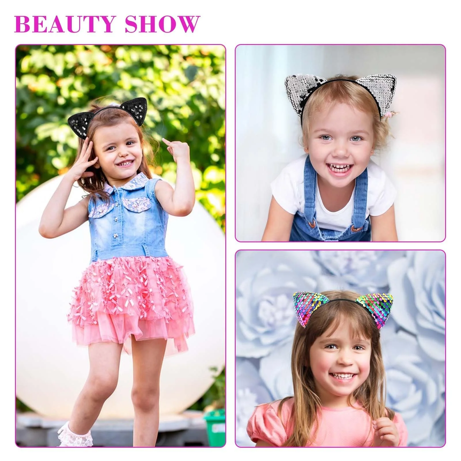 Обруч на голову Вушка кота, фото №6