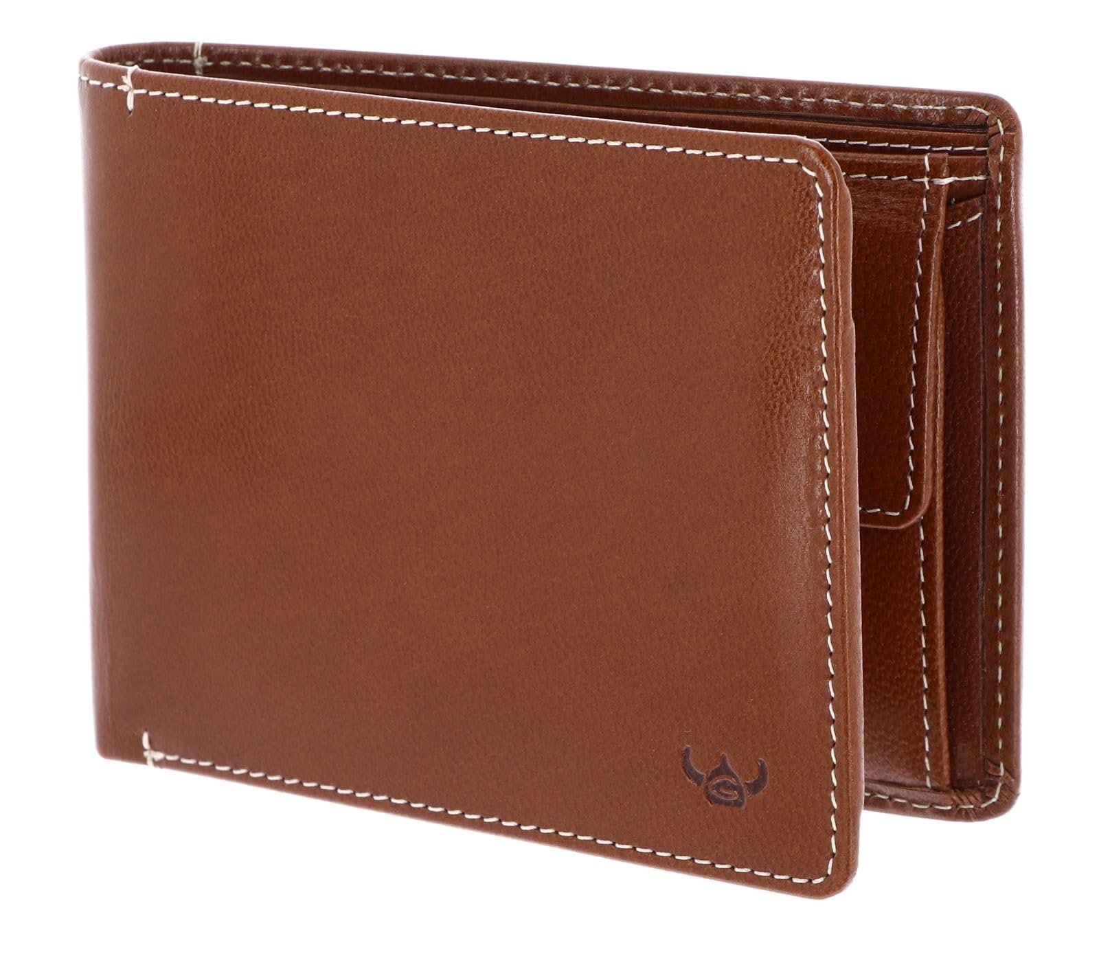 Кошелек Golden Head Bari RFID Protect Коньяк, Коньячный, RFID кошелек, фото №1