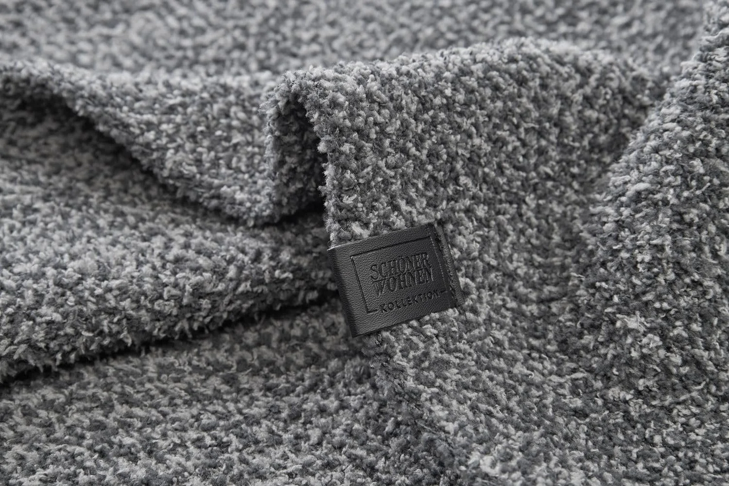 Плед Sch")/xC3/xB6ner Wohnen Vivid (Anthrazit), фото №5