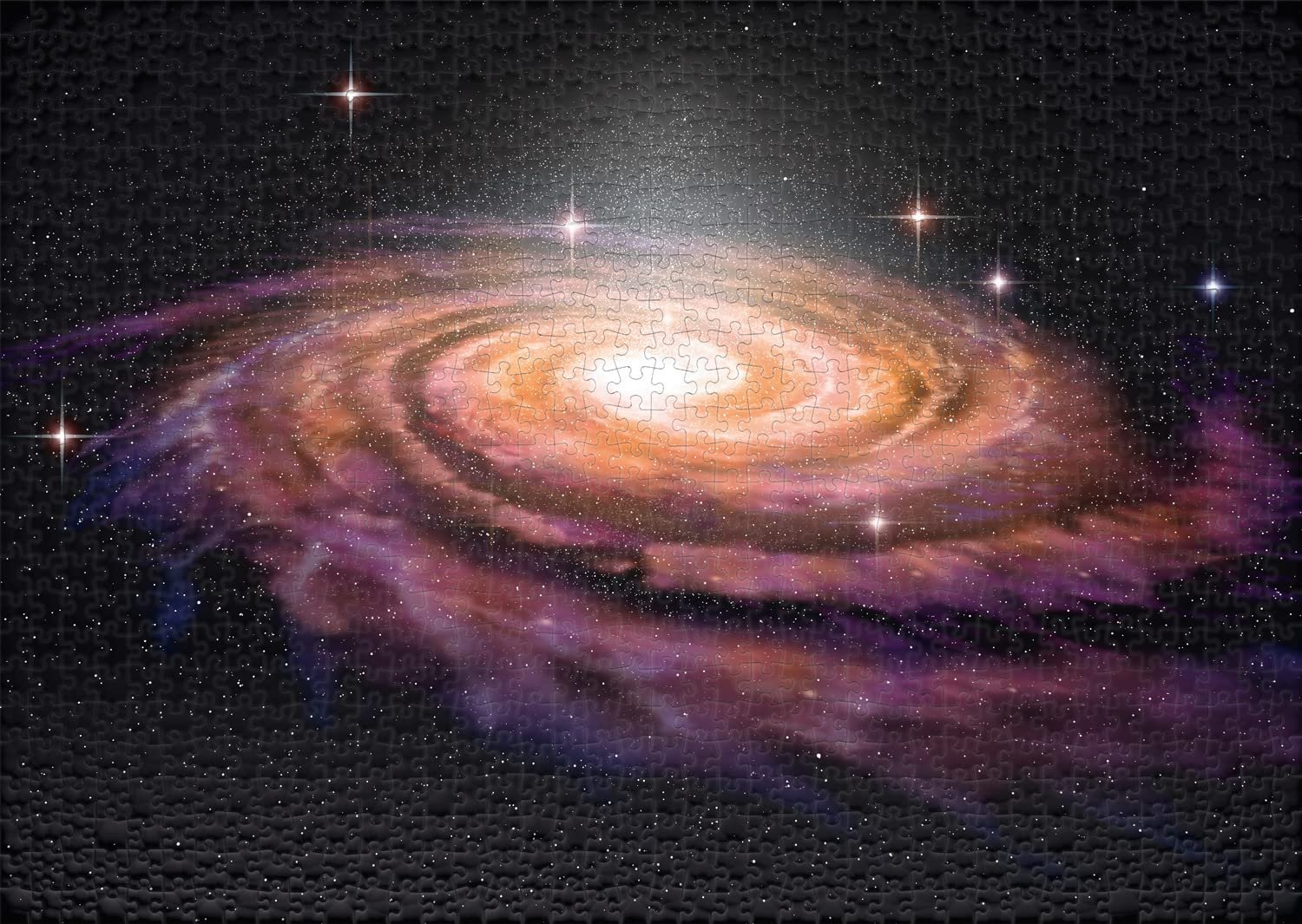 Пазл Ulmer Puzzleschmiede Galaxy 1000 элементов Космос Спиральная галактика, фото №2