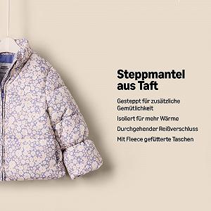 Куртка стеганная Amazon Essentials x Sofia Grainge для малышей и девушек, из тафты synthetic.ua - Фото 1