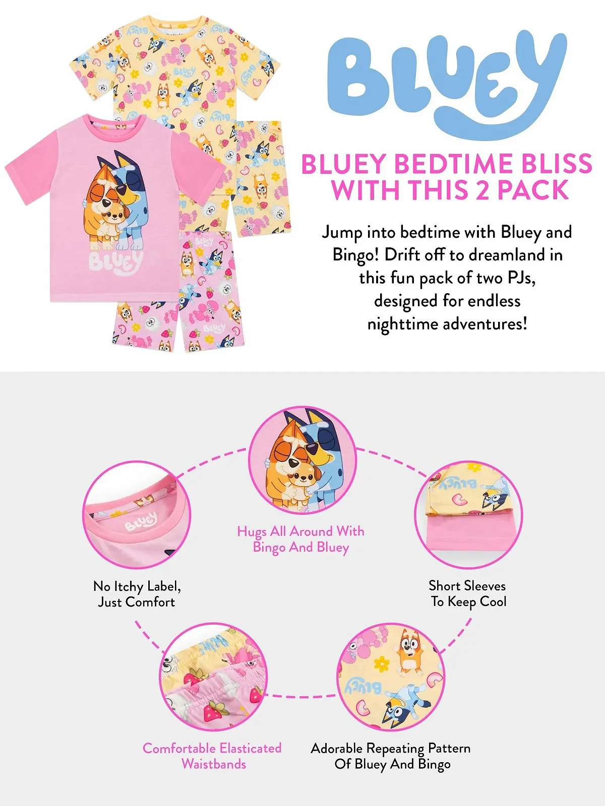 Піжама BlueY Bingo, Набір 2 дитячі піжами, фото №7 Піжама BlueY Bingo, Набір 2 дитячі піжами, фото №7