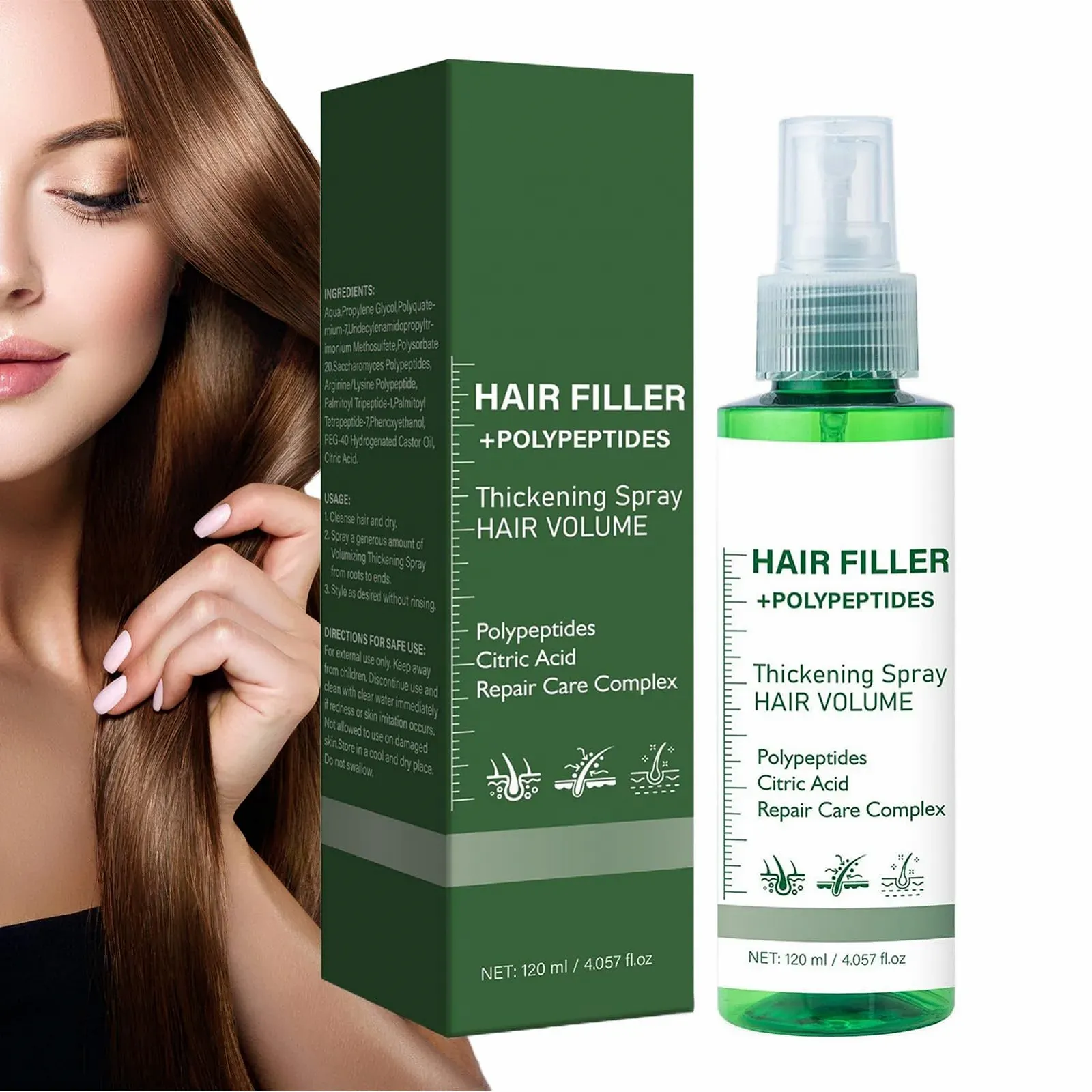 Спрей для зміцнення волосся Jukeoiu 120 мл, фото №1