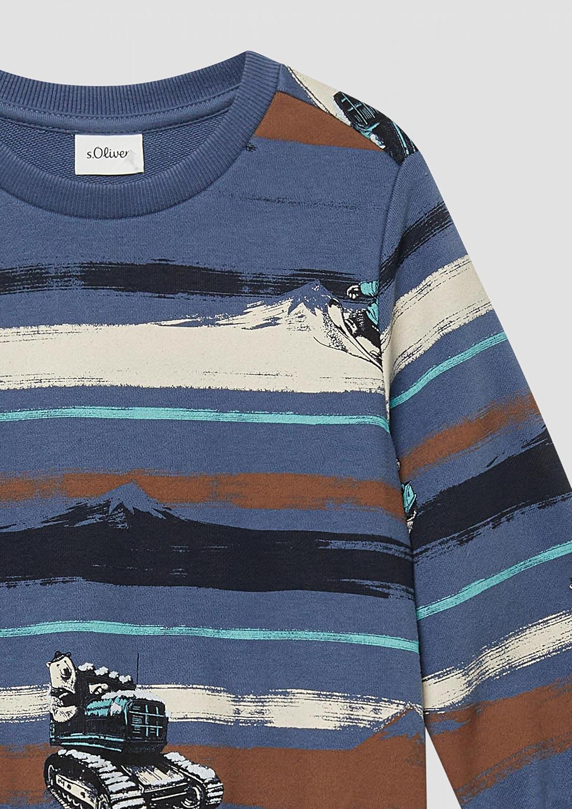 Толстовка s.Oliver для мальчиков с принтом по всей поверхности, фото №4