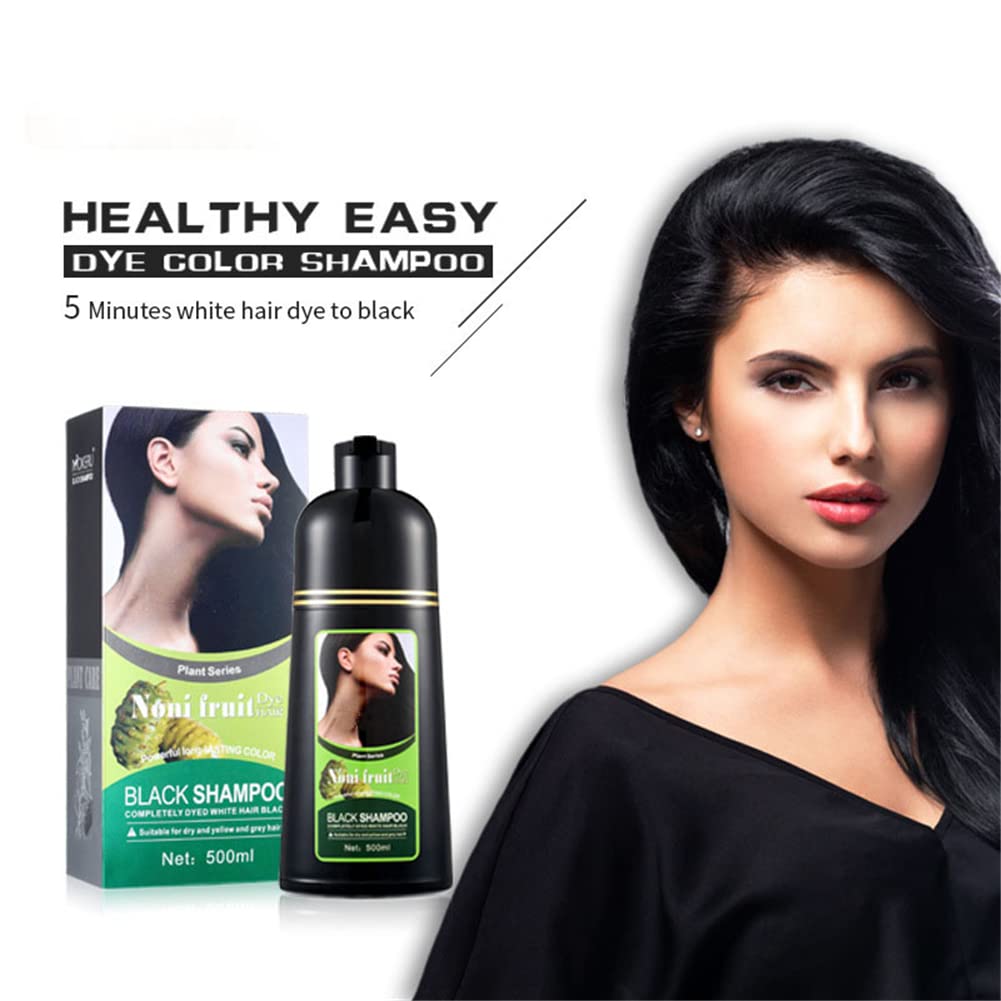 Шампунь для волос Organic Natural Fast Black Hair Colour 500 мл, фото №5