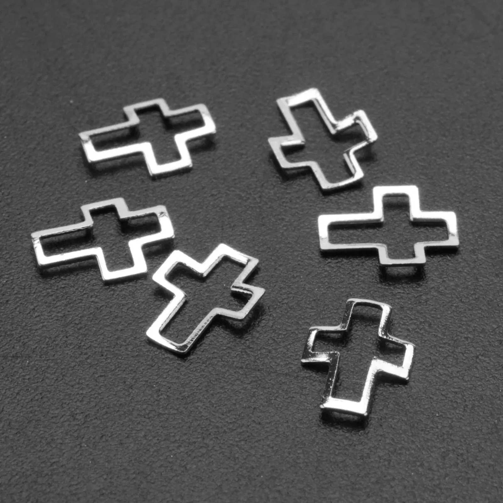 Стразы Booso 3D инструмент для маникюра 8# серебряный, фото №8