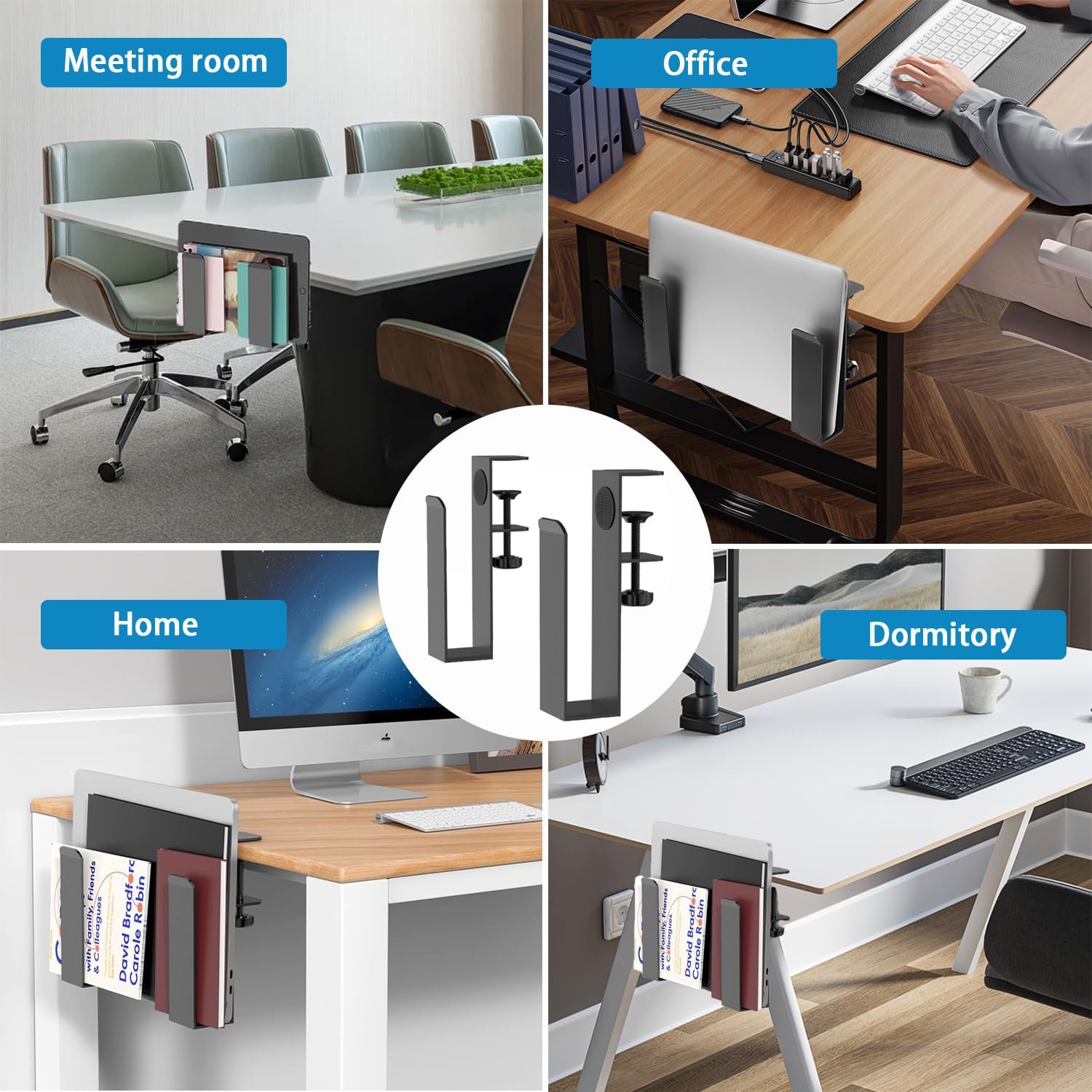 Регульована Настільна Підставка для Ноутбука, Вертикальна, фото №7 Регульована Настільна Підставка для Ноутбука, Вертикальна, фото №7